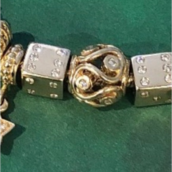 RARE Pandora Diamond Destiny (10th anniversary) charm - Picture 2 of 2